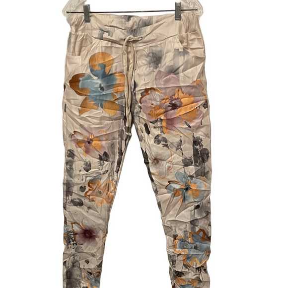 Made in Italy Pants - Women’s Made in Italy Floral Print Pants Size Medium